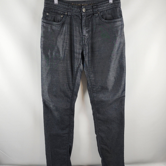 prAna Jeans Mens 30x32 Bridger Black Slim Fit Straight Leg - Picture 1 of 11